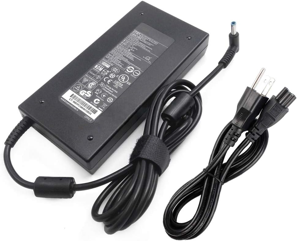 120W AC Adapter Fit for HP ZBook Studio 15 G3 G4 G5 G6 710415-001 L41856-001 TPN-CA11 TPN-DA09 L32661-001 Laptop Charger, HP Dock G5 5TW10UT 5TW10AA Power Supply