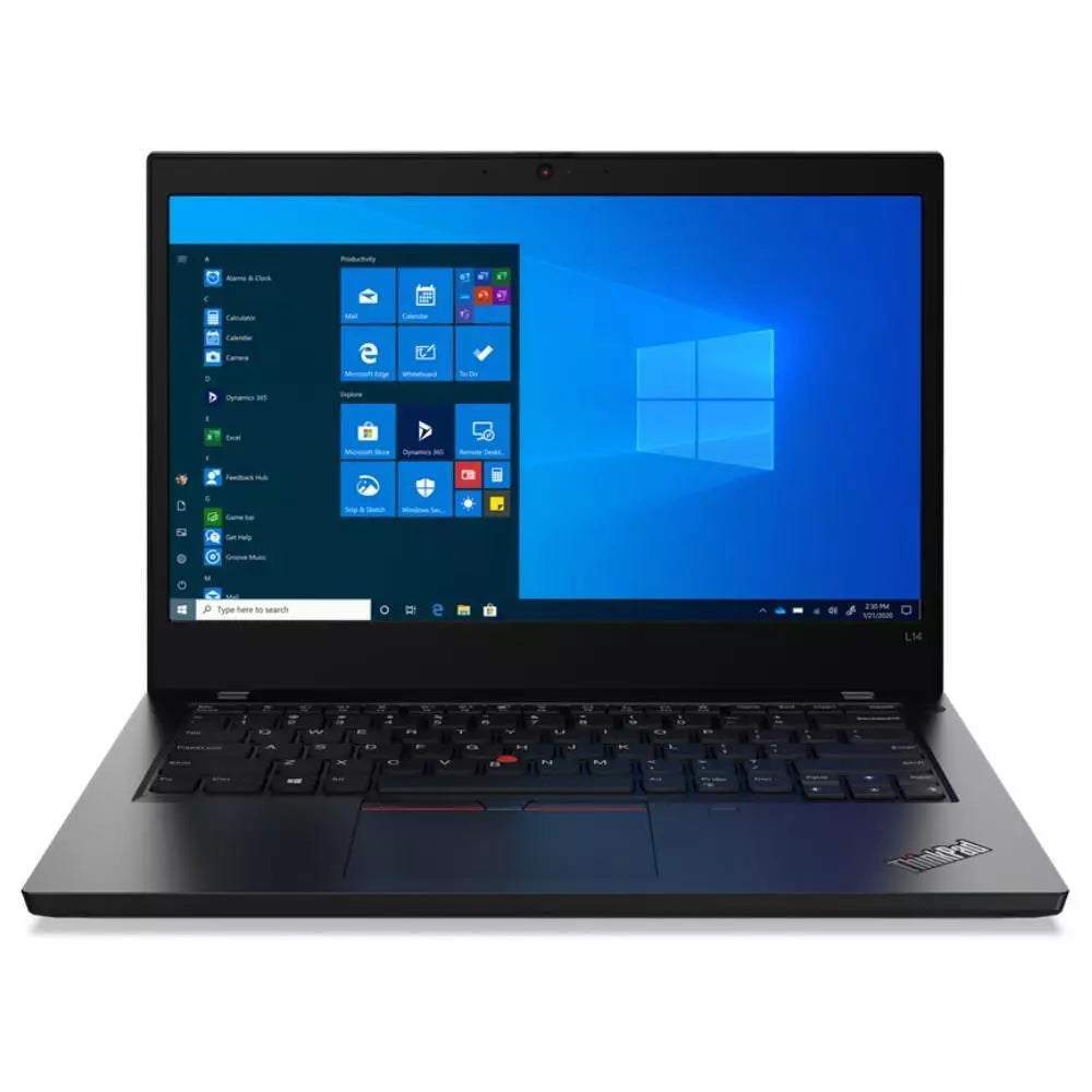 Refurbished - Lenovo ThinkPad L14 Gen 1 Intel Laptop, 14.0" , Core i5-10310U CPU @ 1.70GHz, 16GB, 256GB SSD, Windows 11 Pro - Grade A